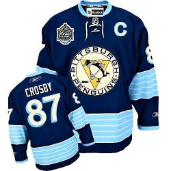 Cheap Sidney Crosby Penguins Jersey #87 Blue 2011 Winter Classic From China