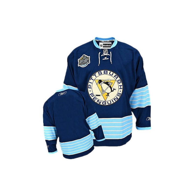 Cheap Penguins Blank Jersey Blue 2011 Winter Classic From China