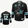 Cheap Patrick Marleau Sharks Jersey #12 Black From China