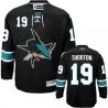 Cheap Joe Thornton Sharks Jersey #19 Black From China