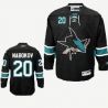 Cheap Evgeni Nabokov Sharks Jersey #20 Black From China