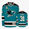 Cheap Antti Niemi Sharks Jersey #31 Blue From China