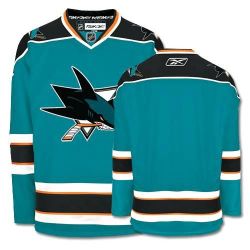 Cheap Sharks Blank Jersey Blue From China