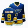 Cheap Doug Gilmour Blues Jersey #9 Blue Throwback From China