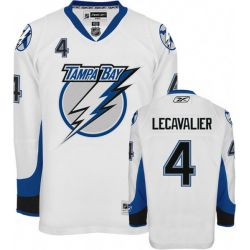 Cheap Vincent Lecavalier Lightning Jersey #4 White From China