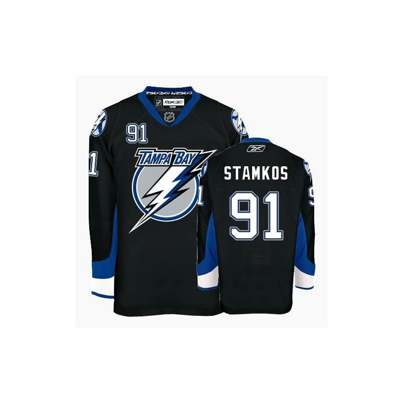 Cheap Steven Stamkos Lightning Jersey #91 Black From China