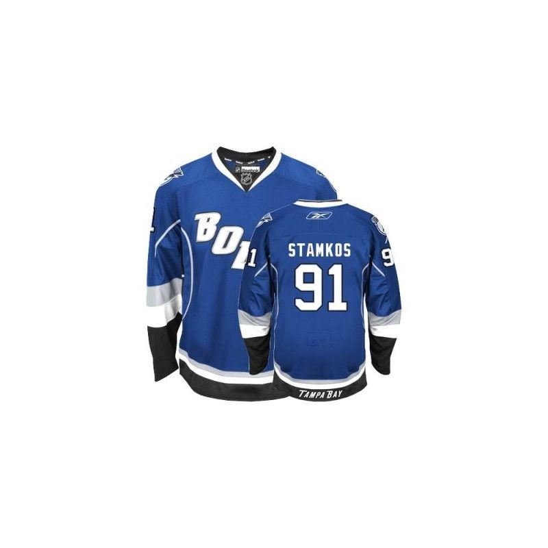 Cheap Steven Stamkos Lightning Jersey #91 Blue Third From China