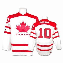 Cheap Brenden Morrow Coupe Canada Cup 1991-Team Canada Jersey #10 White China