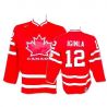 Cheap Jarome Iginla Coupe Canada Cup 1991-Team Canada Jersey #12 Red From China