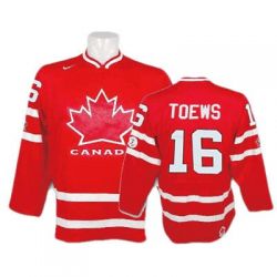 Cheap Jonathan Toews Coupe Canada Cup 1991-Team Canada Jersey #16 Red From China