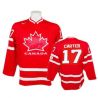 Cheap Jeff Carter Coupe Canada Cup 1991-Team Canada Jersey #17 Red From China