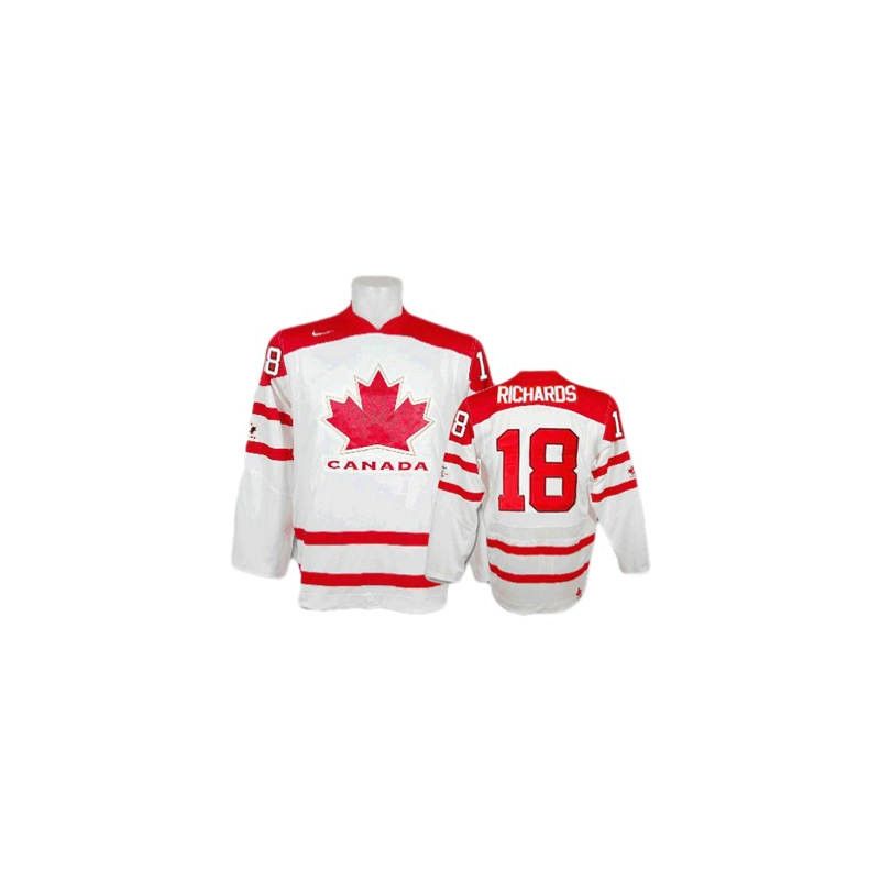 Cheap Mike Richards Coupe Canada Cup 1991-Team Canada Jersey #18 White From China