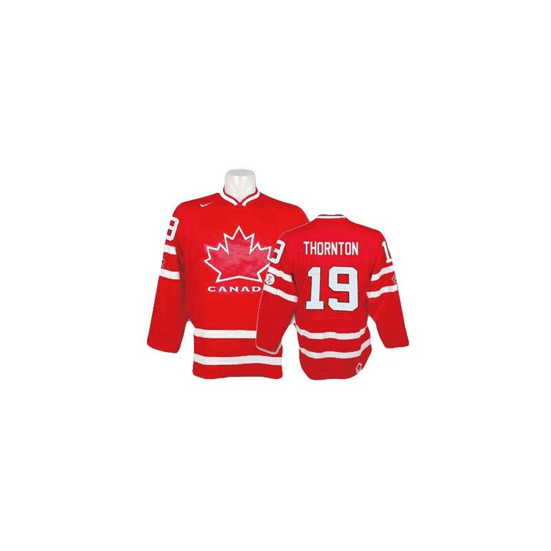 Cheap Joe Thornton Coupe Canada Cup 1991-Team Canada Jersey #19 Red From China