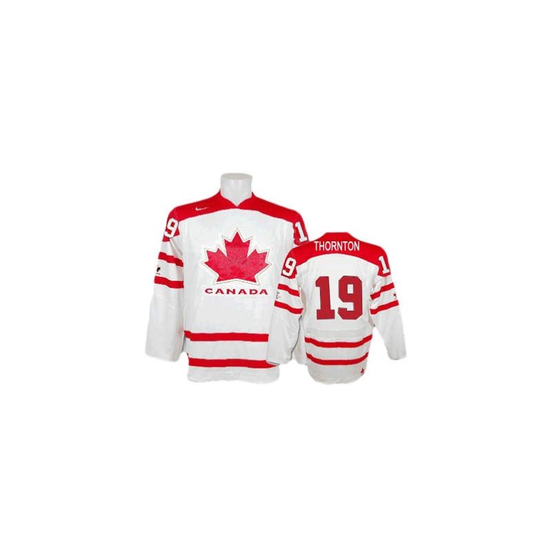 Cheap Joe Thornton Coupe Canada Cup 1991-Team Canada Jersey #19 White From China