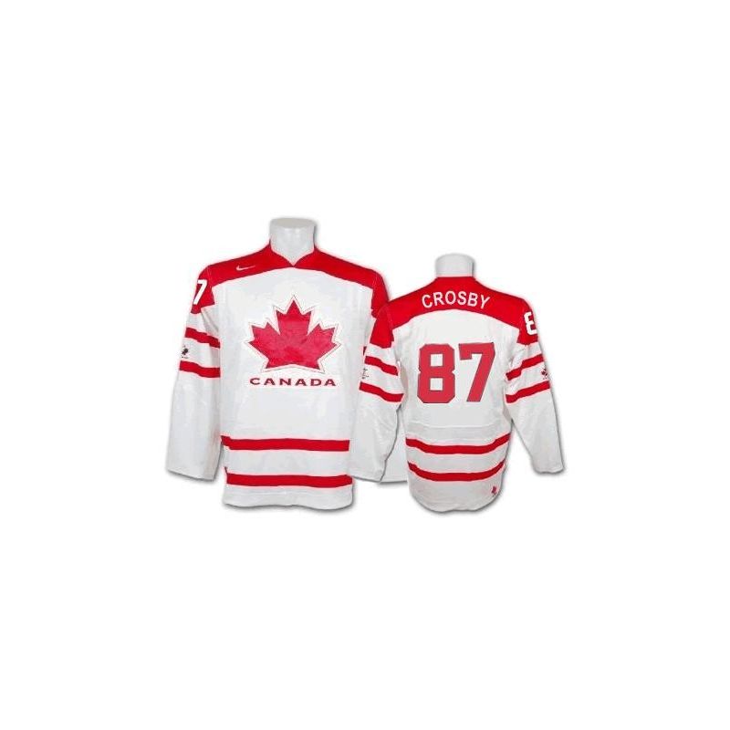 Cheap Sidney Crosby Coupe Canada Cup 1991-Team Canada Jersey #87 White From China