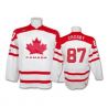 Cheap Sidney Crosby Coupe Canada Cup 1991-Team Canada Jersey #87 White From China