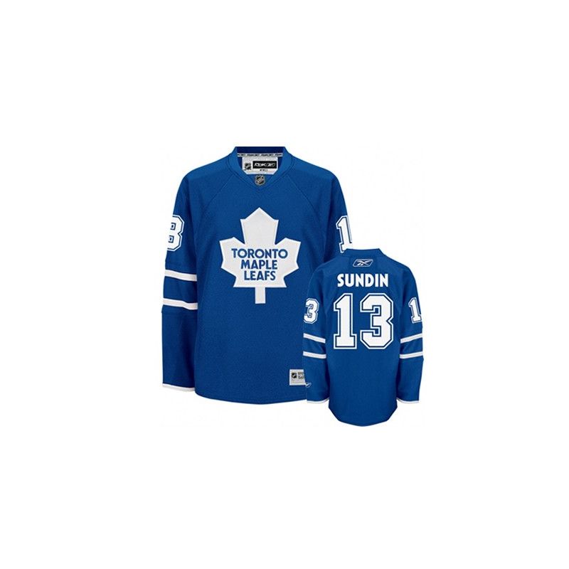 Cheap Mats Sundin Leafs Jersey #13 Blue From China