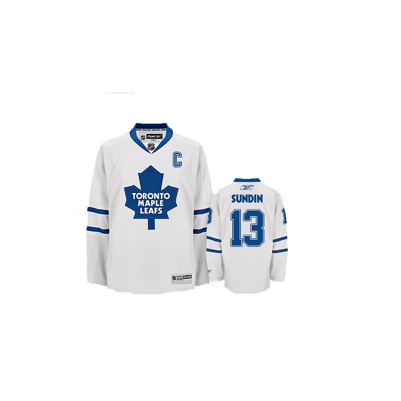 Cheap Mats Sundin Leafs Jersey #13 White From China