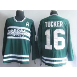 Cheap Darcy Tucker Leafs Jersey #16 Green From China