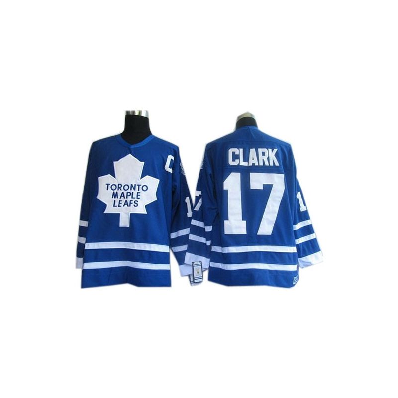 Cheap Wendel Clark Leafs Jersey #17 Blue From China