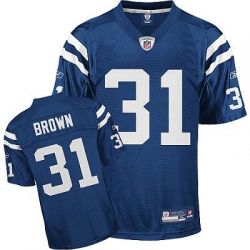 Cheap Donald Brown Colts Jersey #31 Blue From China