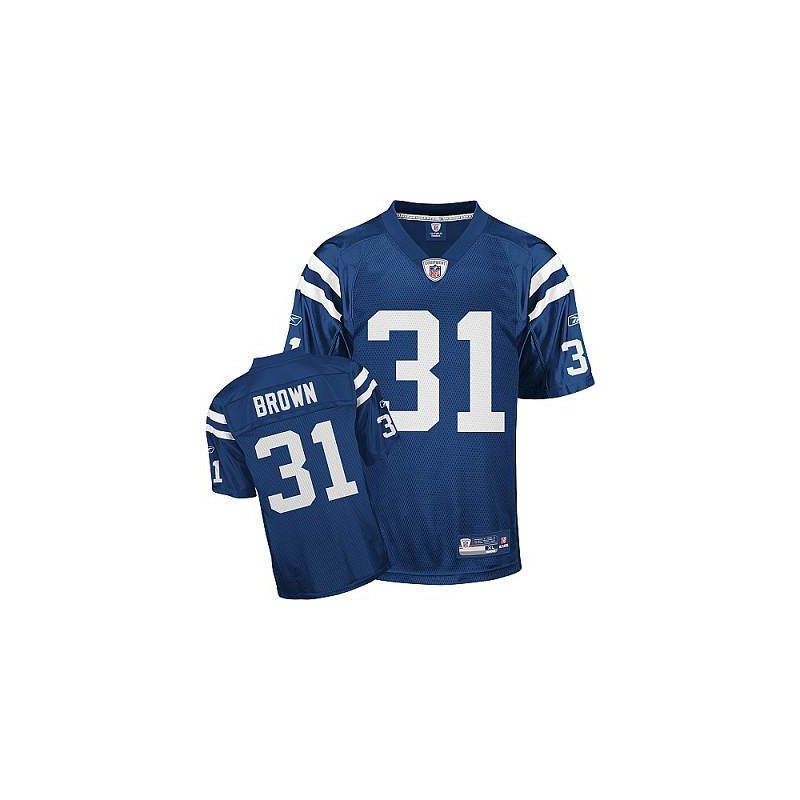 Cheap Donald Brown Colts Jersey #31 Blue From China