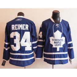 Cheap James Reimer Leafs Jersey #34 Blue From China