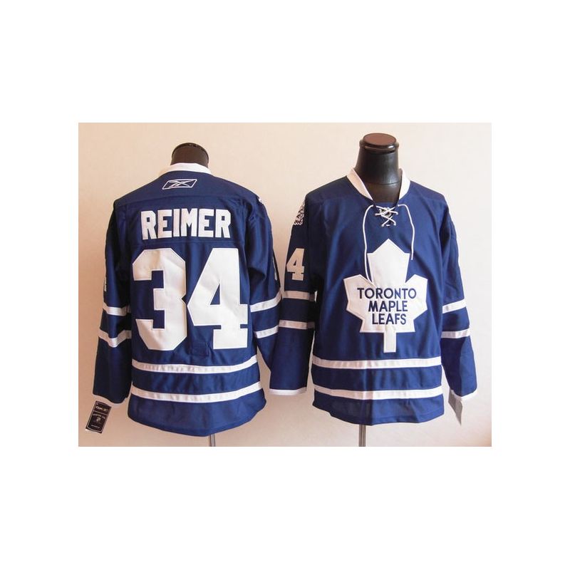 Cheap James Reimer Leafs Jersey #34 Blue From China