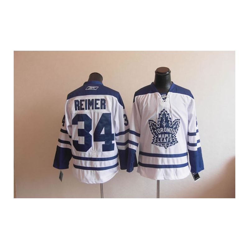 Cheap James Reimer Leafs Jersey #34 White From China