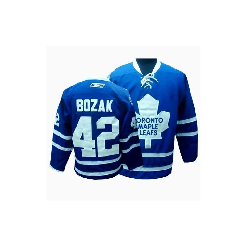 Cheap Tyler Bozak Leafs Jersey #42 Blue Throwback From China