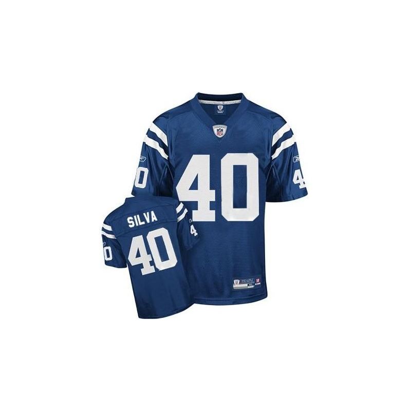 Cheap Jamie Silva Colts Jersey #40 Blue From China Cheap Jamie Silva Colts Jersey #40 Blue From China