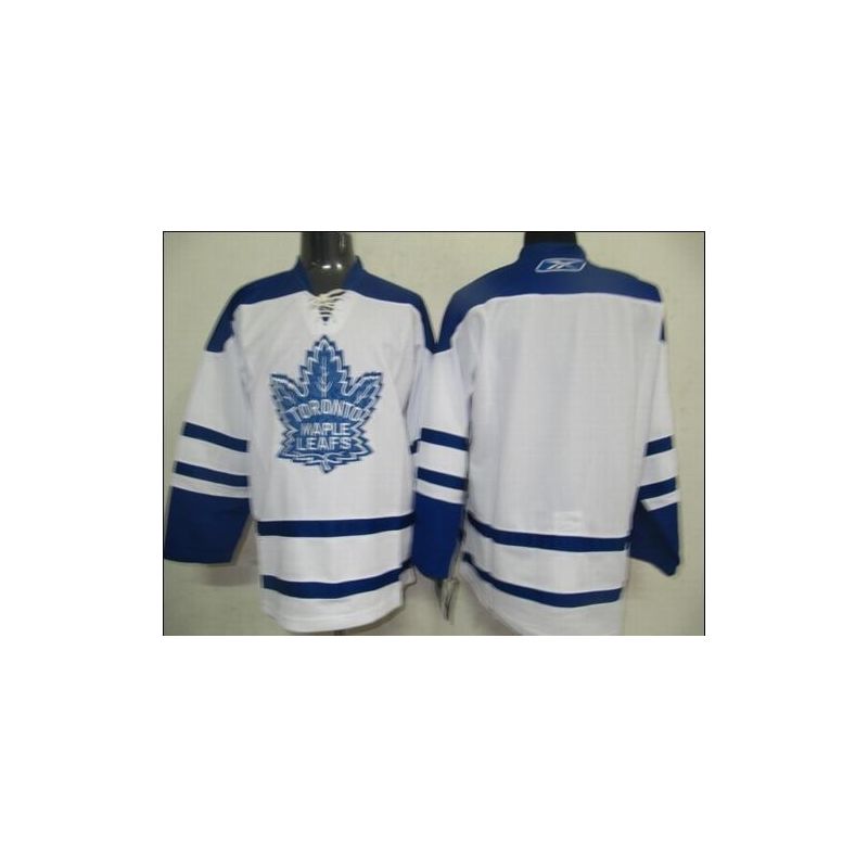 Cheap Leafs Blank Jersey White From China