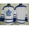 Cheap Leafs Blank Jersey White From China