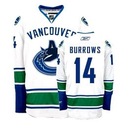 Cheap Alexandre Burrows Canucks Jersey #14 White Road From China