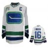 Cheap Trevor Linden Canucks Jersey #16 White 3rd 40th From China