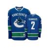 Cheap Dan Hamhuis Canucks Jersey #2 Blue From China