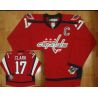 Cheap Chris Clark Capitals Jersey #17 Red From China