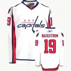 Cheap Nicklas Backstrom Capitals Jersey #19 White Road From China