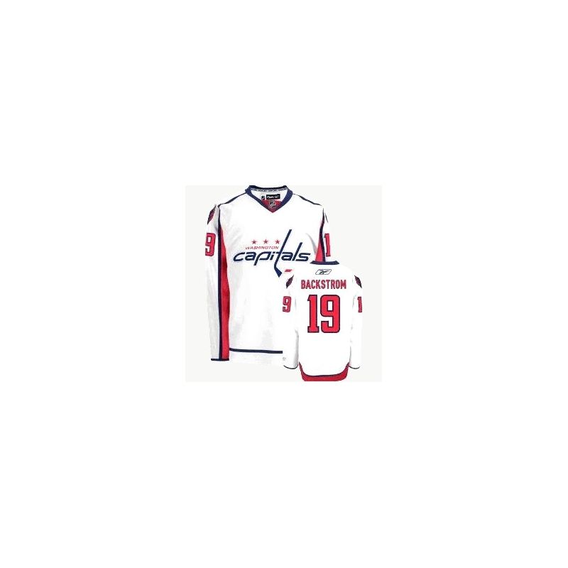 Cheap Nicklas Backstrom Capitals Jersey #19 White Road From China