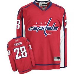 Cheap Alexander Giroux Capitals Jersey #28 Red From China