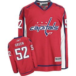 Cheap Mike Green Capitals Jersey #52 Red From China