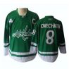 Cheap Alex Ovechkin Capitals Jersey #8 Green St Patricks Day From China