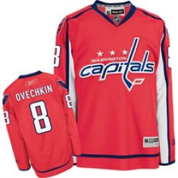 Cheap Alex Ovechkin Capitals Jersey #8 Red From China