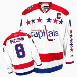 Cheap Alex Ovechkin Capitals Jersey #8 White 2011 Winter Classic Vintage China