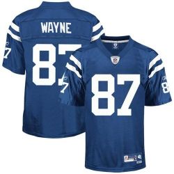 Cheap Reggie Wayne Colts Jersey #87 Blue From China