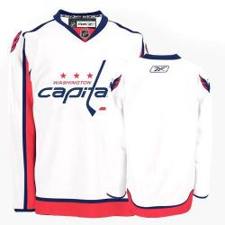 Cheap Capitals Blank Jersey White From China