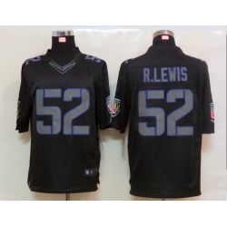Cheap Ray Lewis Ravens Jersey #52 New Black From China Impact Limited