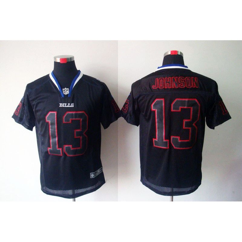 Cheap Steve Johnson Bills Jersey #13 New Black From China Lights Out Cheap Steve Johnson Bills Jersey #13 New Black From China Lights Out