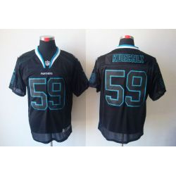Cheap Luke Kuechly Panthers Jersey #59 New Black From China Lights Out