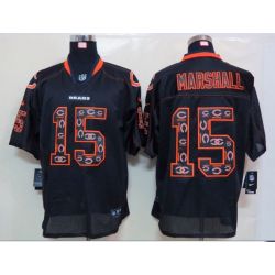 Cheap Brandon Marshall Bears Jersey #15 Lights Out teamlogo-decorated